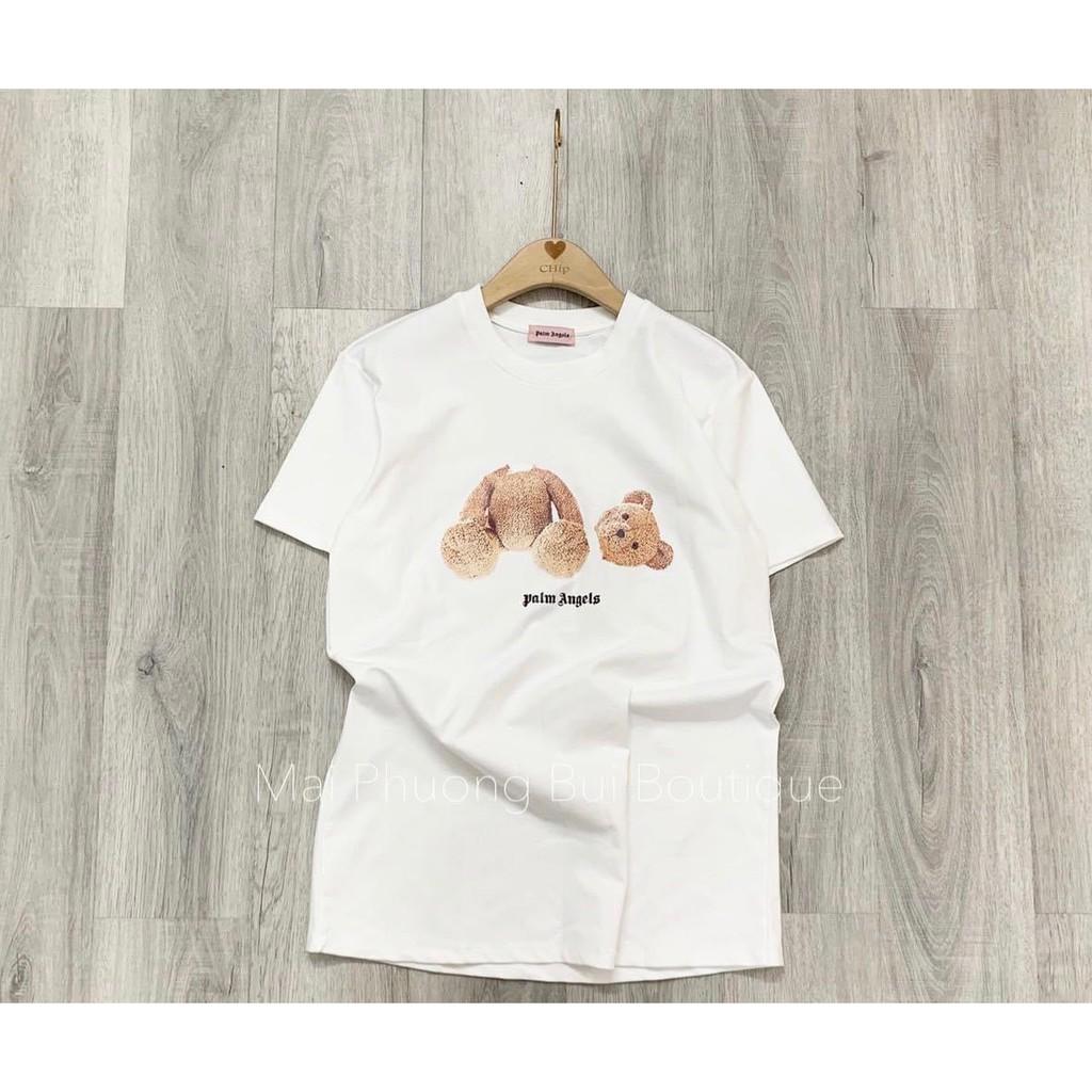 Áo Thun Rộng Gấu Nâu Tay Lỡ UNISEX