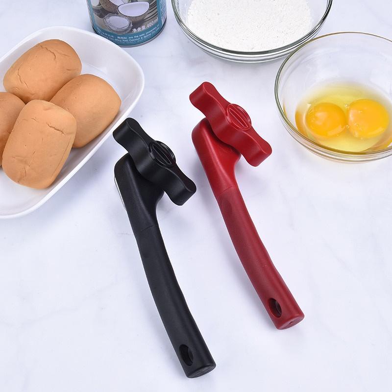 Safety Easy Stainless Steel Manual Can Opener Professional Effortless Openers with Turn Knob Household Kitchen Useful Tools