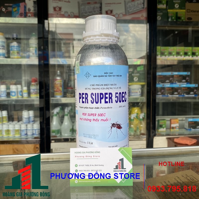Thuốc diệt muỗi và côn trùng Per Super 50 EC -1 lít
