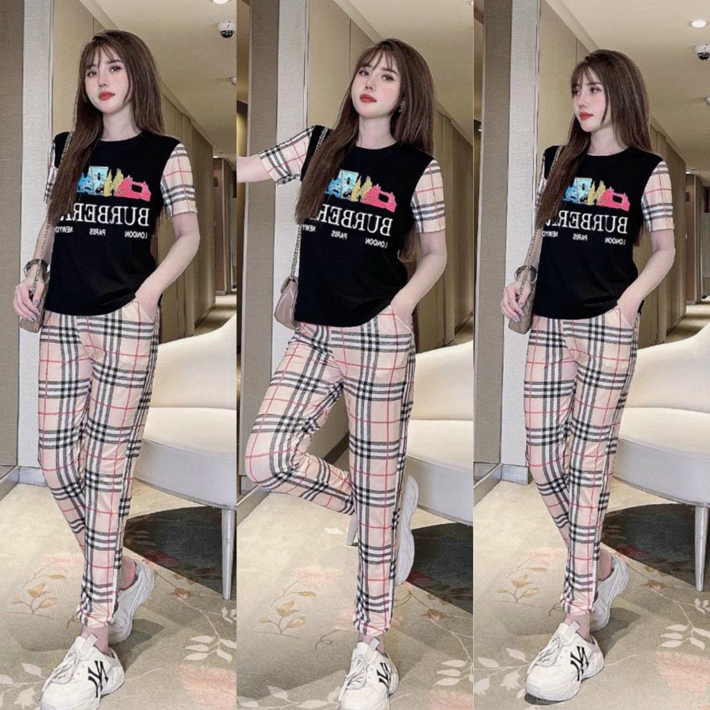 Set Bộ Thời Trang Cao Cấp Chất Liệu Thun Cotton 3D Dày Dặn, Mềm, Mịn, Thấm Hút Mồ Hôi Chuẩn Hàng An Đông