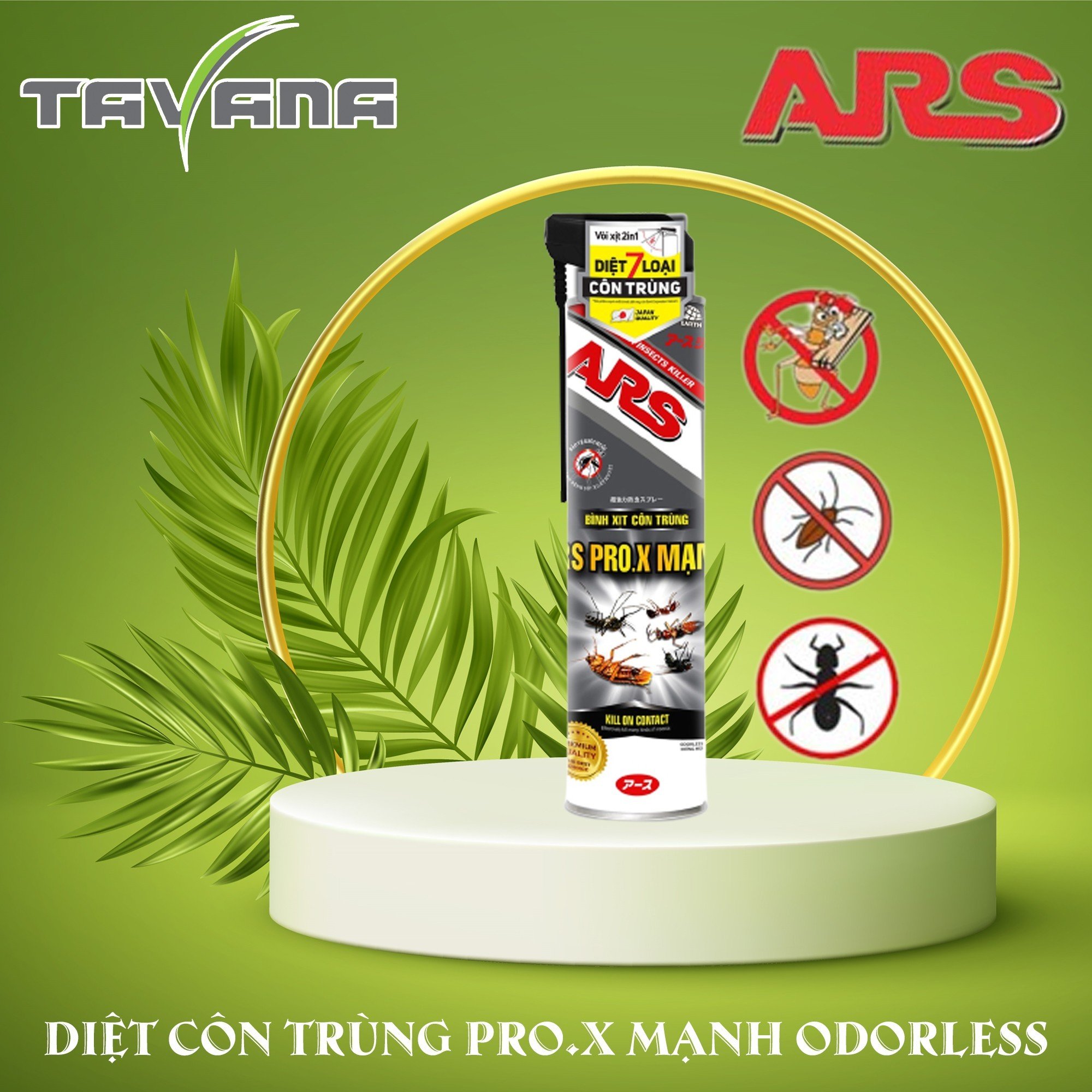 Bình xịt côn trùng ARS ProX Mạnh 500ml