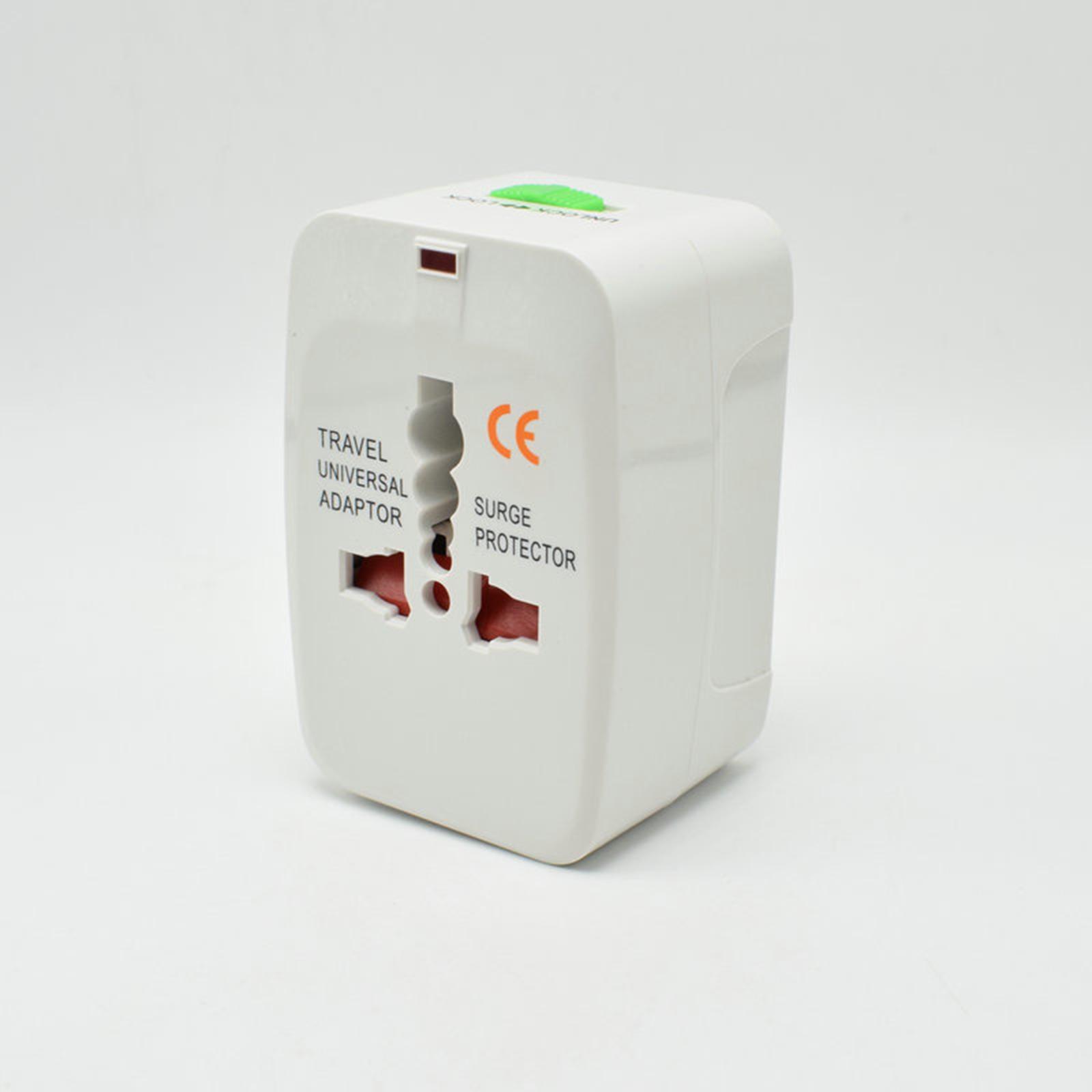 Universal Worldwide Phone Charger Travel Wall AC Power Plug Adapter All in One Charging Ports for USA EU UK AU