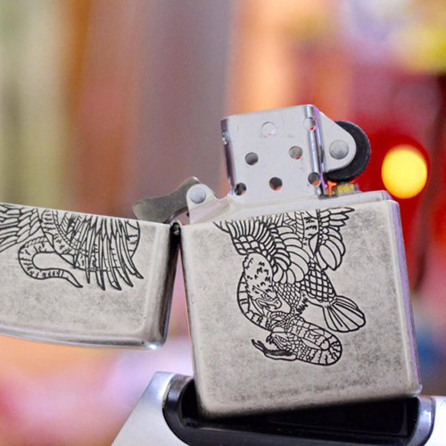 Bật Lửa Zippo 121fb Eagle Snake 2013