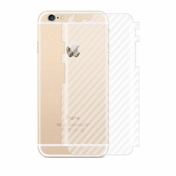 Miếng Dán Mặt Lưng Carbon Chống Trầy cho iPhone 5, 6, 6 Plus, 7, 7 Plus, 8, 8 Plus, X, Xr, Xs Max