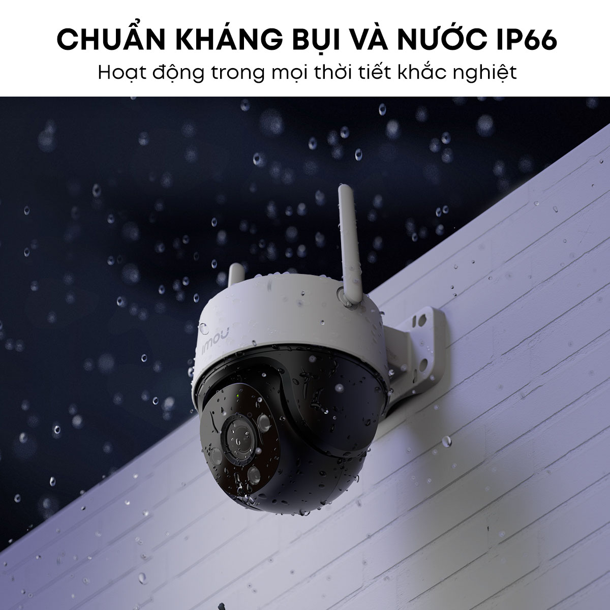 Camera Wifi Imou Cruiser SE I Phát hiện con người I Đèn spotlight cảnh báo I 4 chế độ ban đêm I Hàng chính hãng