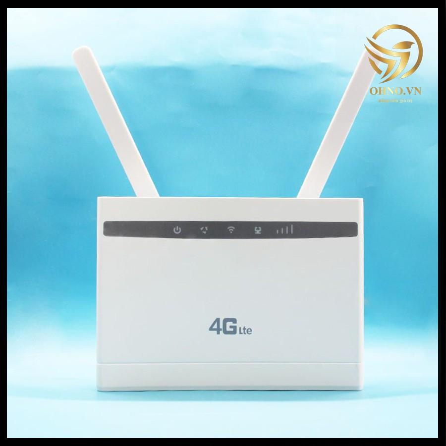 Bộ Phát Modem Router Wifi 4G LTE CPE - 101 Cục Phát Sóng Wifi 2 Râu Mạng Tốc Độ Cao Ổn Định -