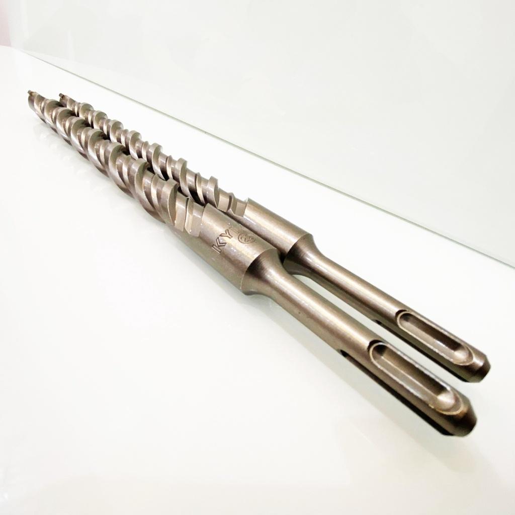 MŨI KHOAN BÊ TÔNG SDS ĐƯỜNG KÍNH PHI Ø22 DÀI 310MM XUYÊN TƯỜNG ĐẦU DẸT KYNKO MKBTXT-22310