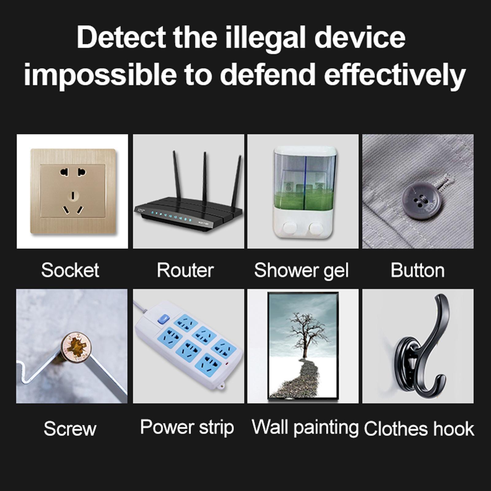 Wireless Detector Handheld Equipment GPS Detector for Home Outdoor Bathrooms