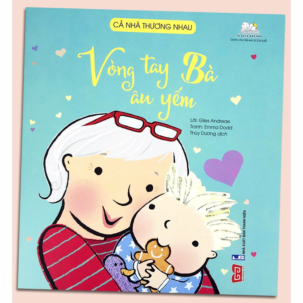 Sách - Cả Nhà Thương Nhau - Vòng Tay Bà Âu Yếm