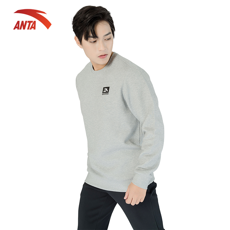 Áo sweater thể thao nam Anta 852137710-1