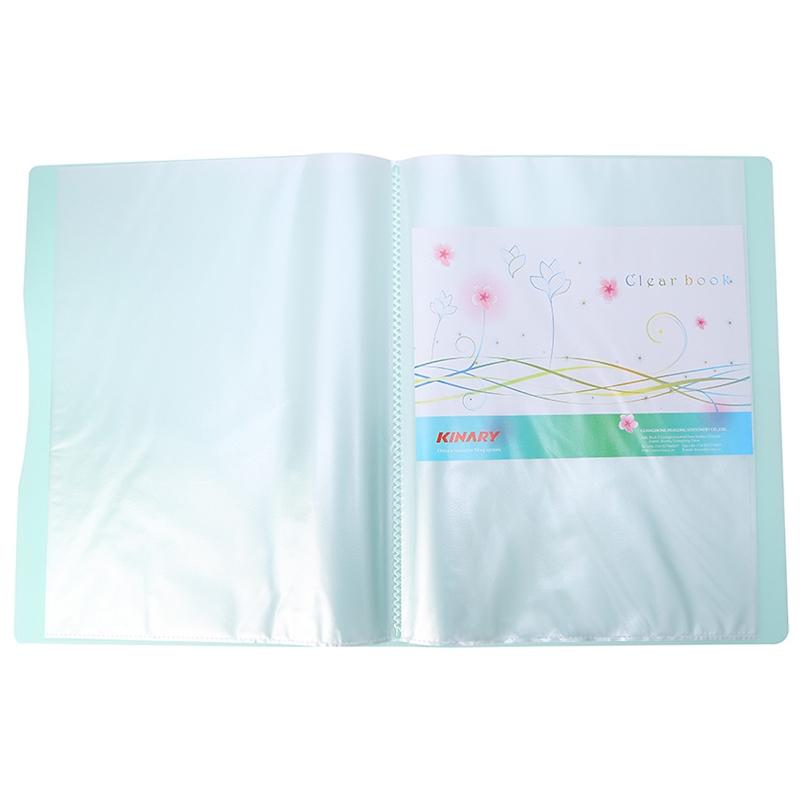 Bìa Lá Kinary CF2120 (20 Lá) - Mẫu 2 - Xanh Mint