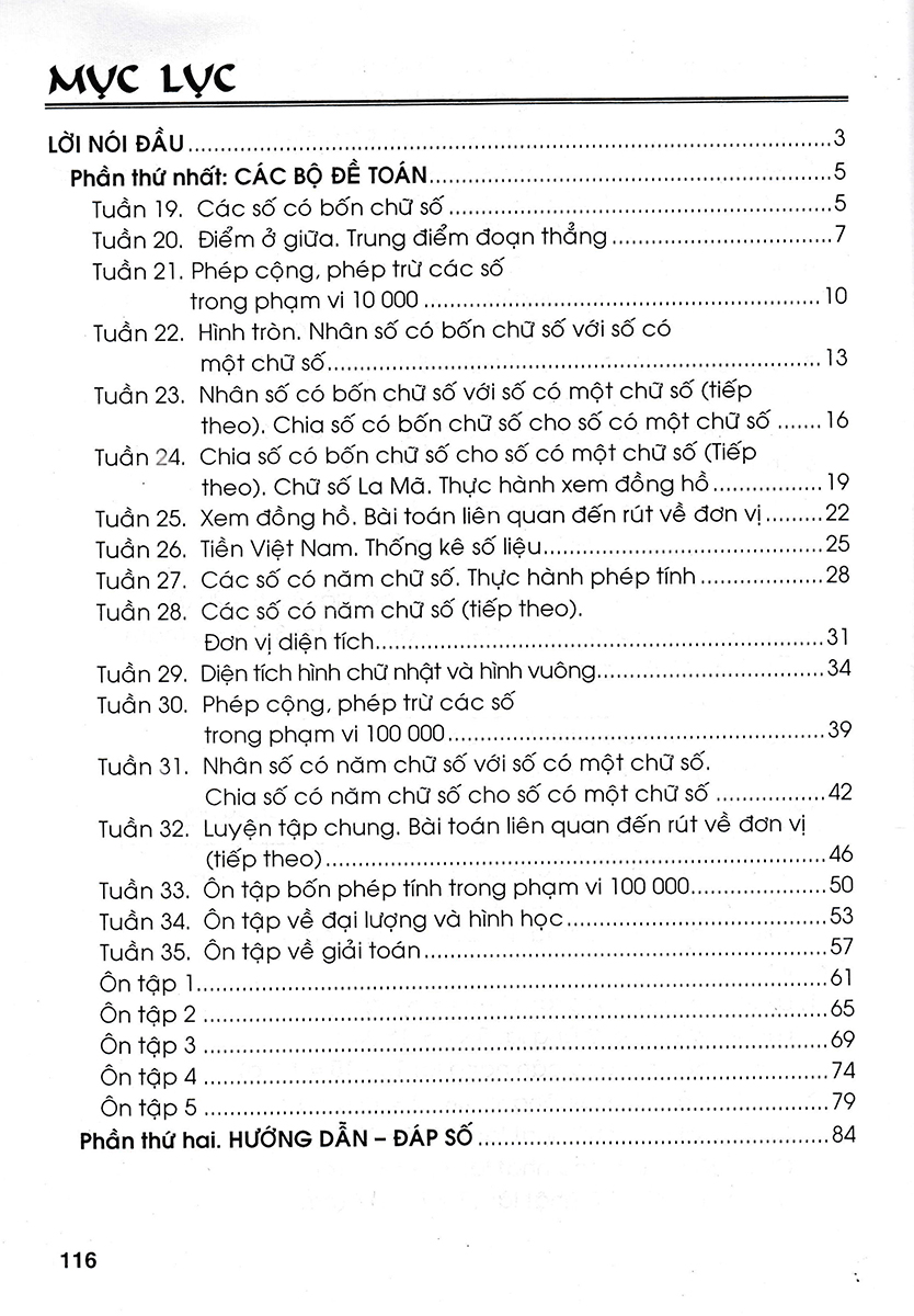 Vở Ôn Luyện Cuối Tuần Toán 3 Tập 2 _HA