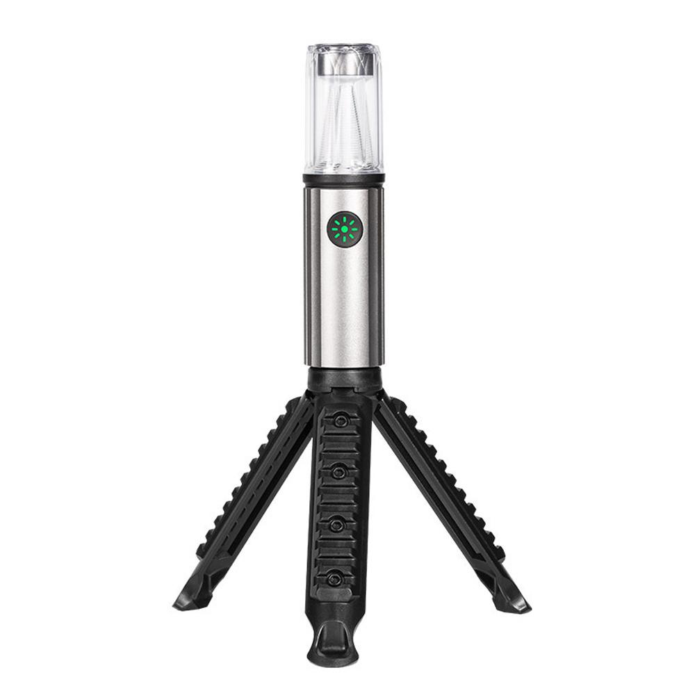 Outdoor Portable Camping Fishing Hiking Light Tent Lantern with Detachable Tripod USB Rechargeable LED Emergency Light with Hung Loop