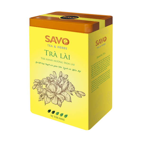 Trà SAVO Lài - Hộp 2 Túi x 100g