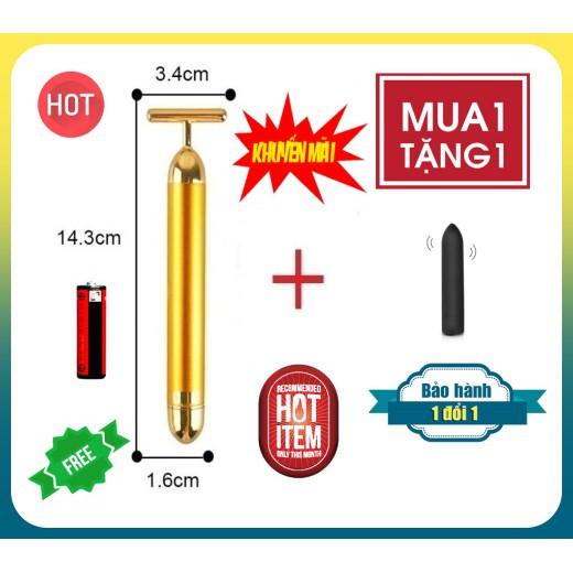 (Combo 02 Bút) Mát Xa Rung Cầm Tay Mát Xa Mát Mạnh Pin Sạc 102 Cao Cấp 11 Chế Độ FMA1072