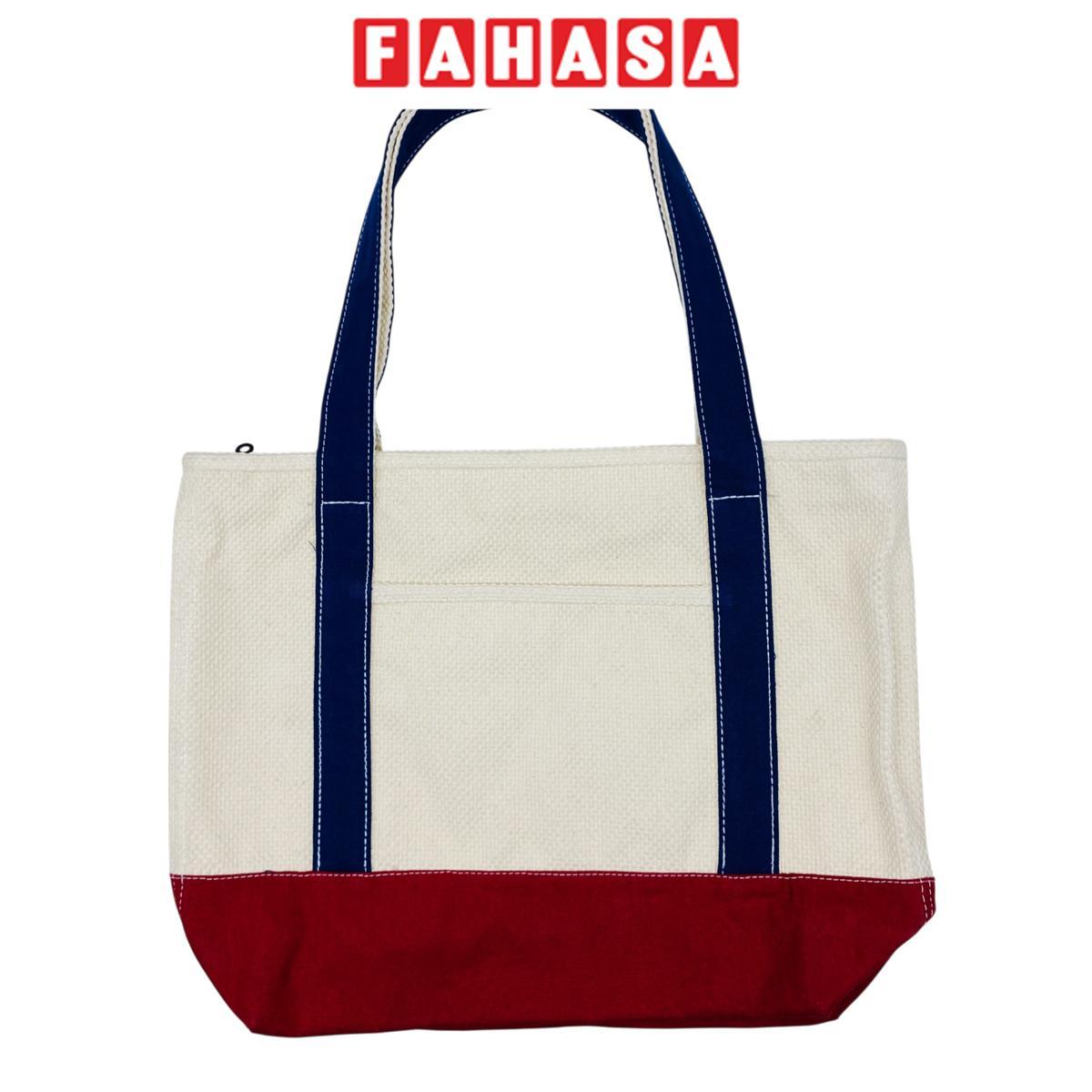 Túi Vải Tote Thêu Chữ - Size M - Saigon ZeroWaste - Mẫu 4 (Slogan Ngẫu Nhiên)