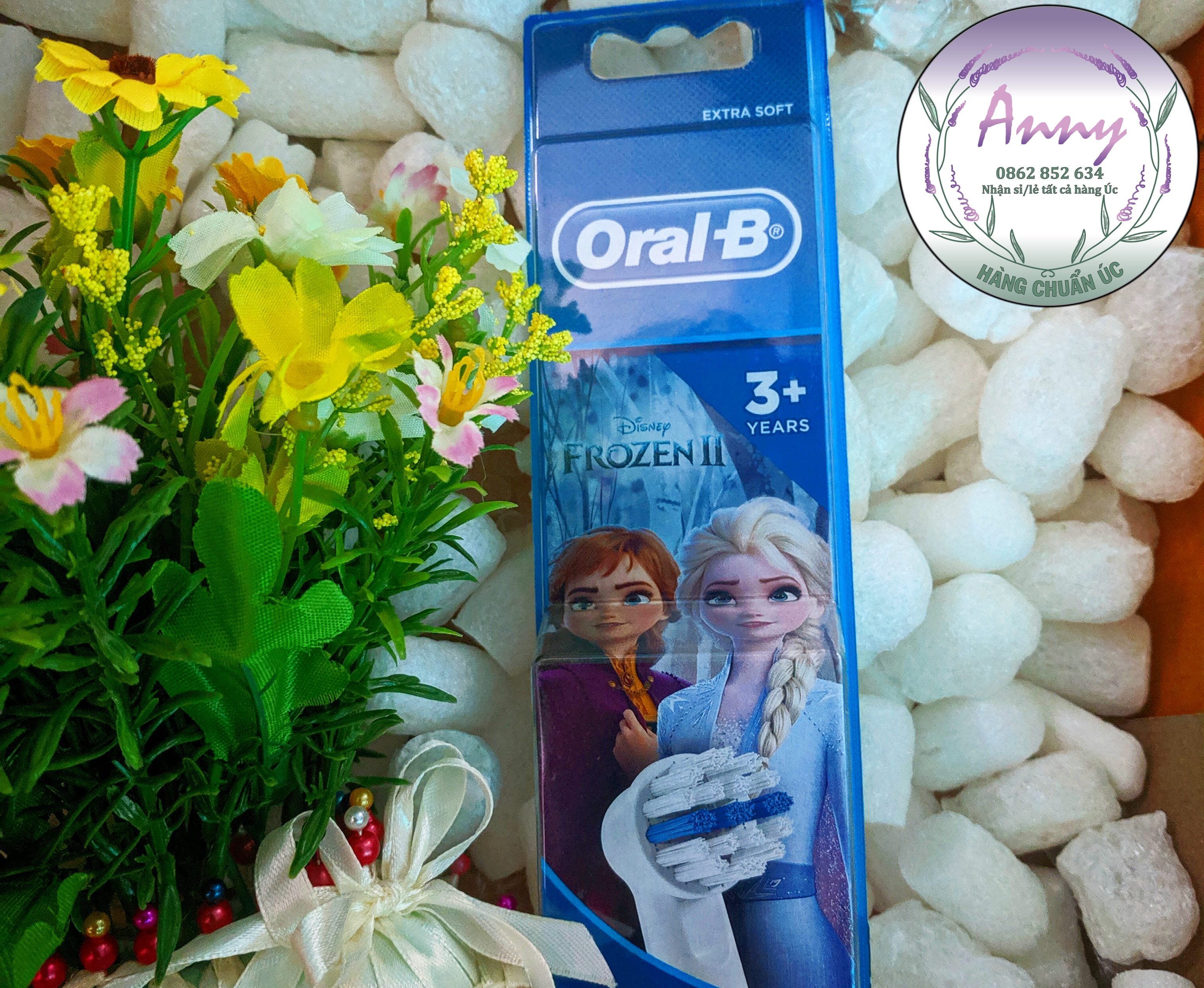 Đầu Bàn Chải Điện Oral B - Trẻ em trên 3 tuổi- Bán theo Set 2 đầu - Chuẩn Úc ( Sỉ/Lẻ)