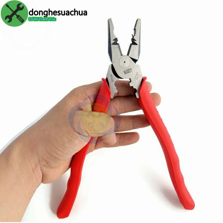 Kềm điện BUDDY A0105 cắt , tuốt , bấm cos