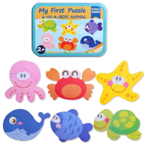 Bộ lắp ghép hộp sắt First Puzzle