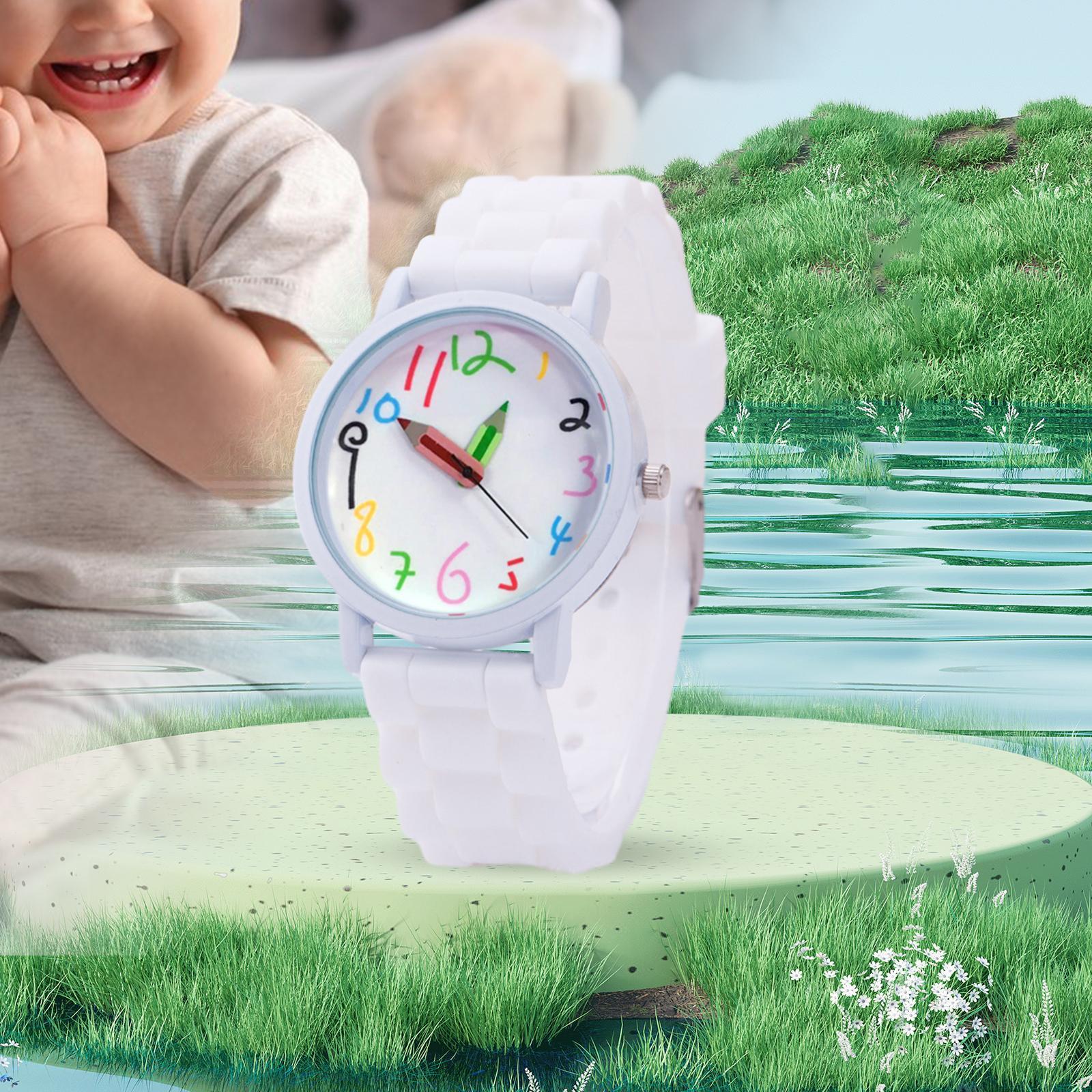 Children Silicone Watch Women Wristwatch for Backpacking Travel Camping