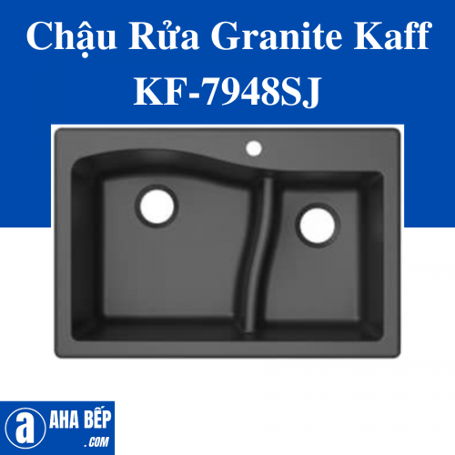 CHẬU RỬA GRANITE KAFF KF-7948SJ. Hàng Chính Hãng