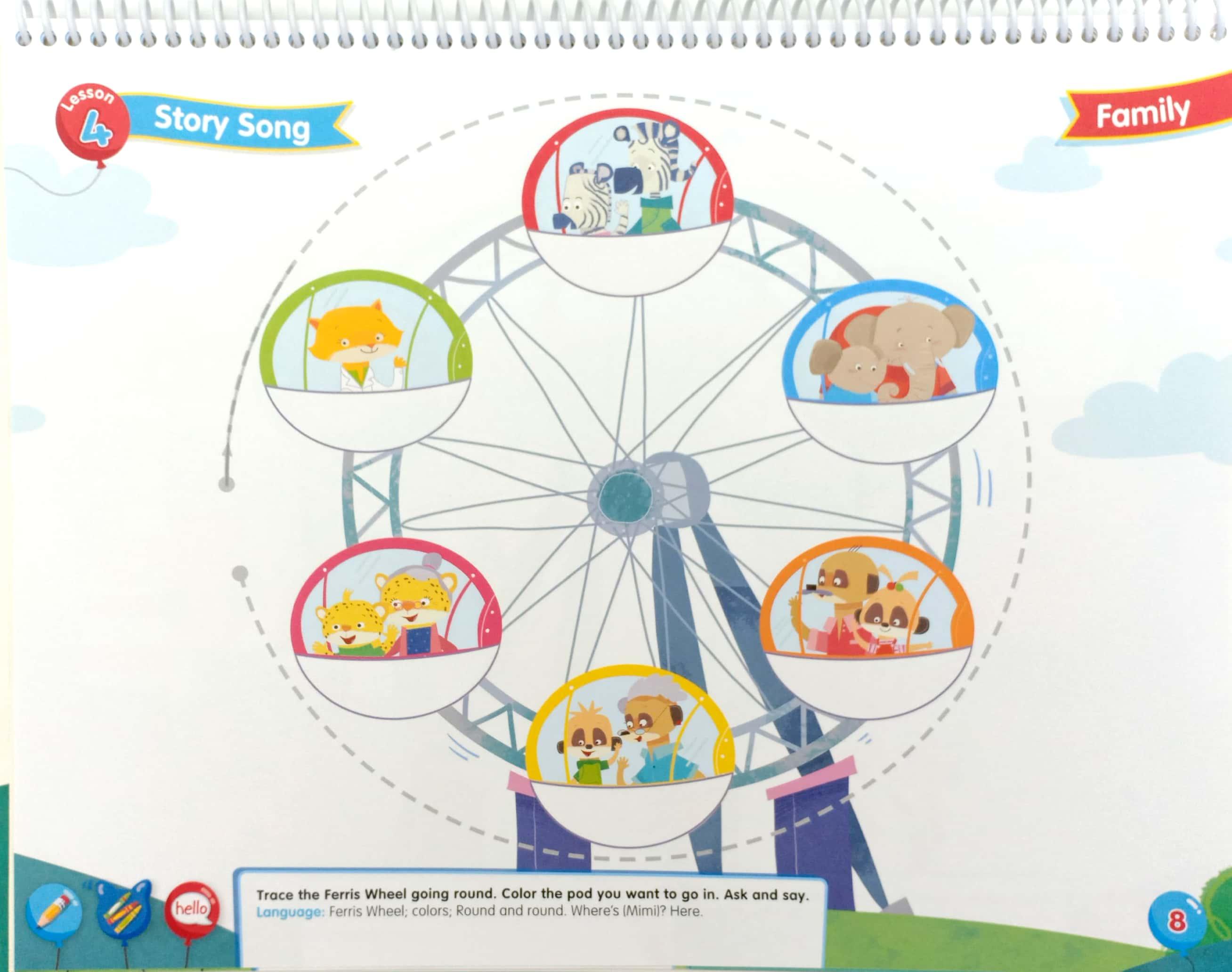 Ferris Wheel Level 1 Activity Book