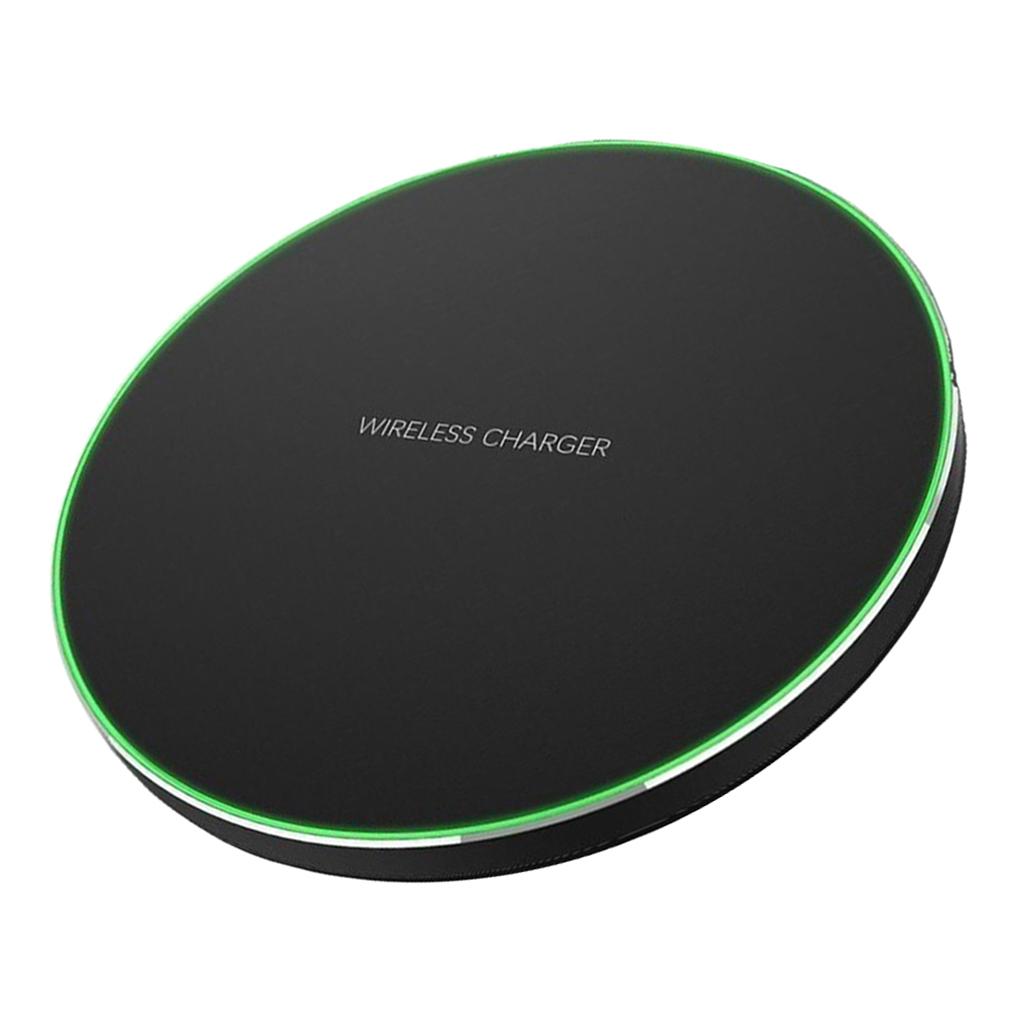 Wireless Qi Charger Pad 10W Fast Charging Dock For  Samsung Huawei