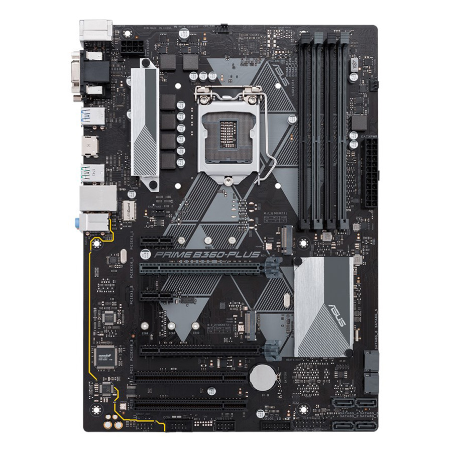 Bo Mạch Chủ Mainboard Asus PRIME B360-PLUS - Hàng Chính Hãng