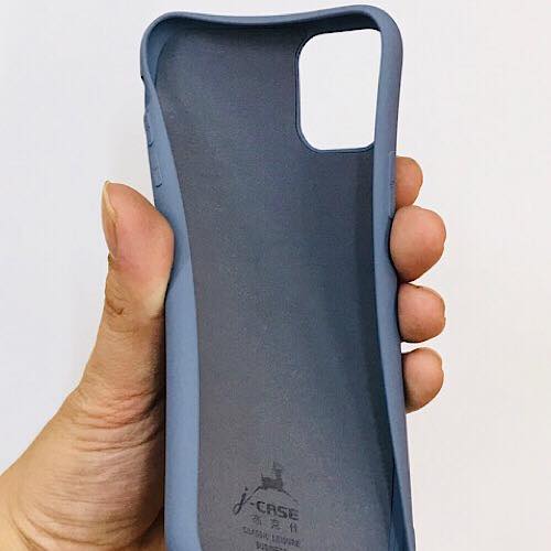 Ốp lưng cho iPhone 11 Pro Microfiber Silicone siêu mịn - Hàng nhập khẩu