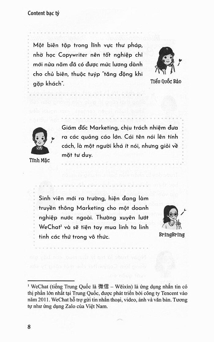 Content Bạc Tỷ (Tái Bản)