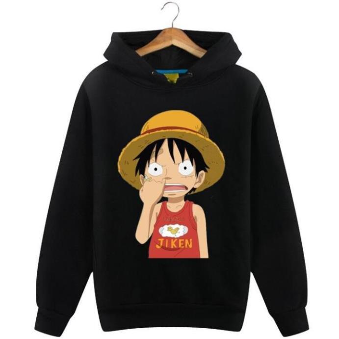 Áo Khoác Hoodie In Hình Luffy Anime One Piece Thời Trang 2019 Cho Nam