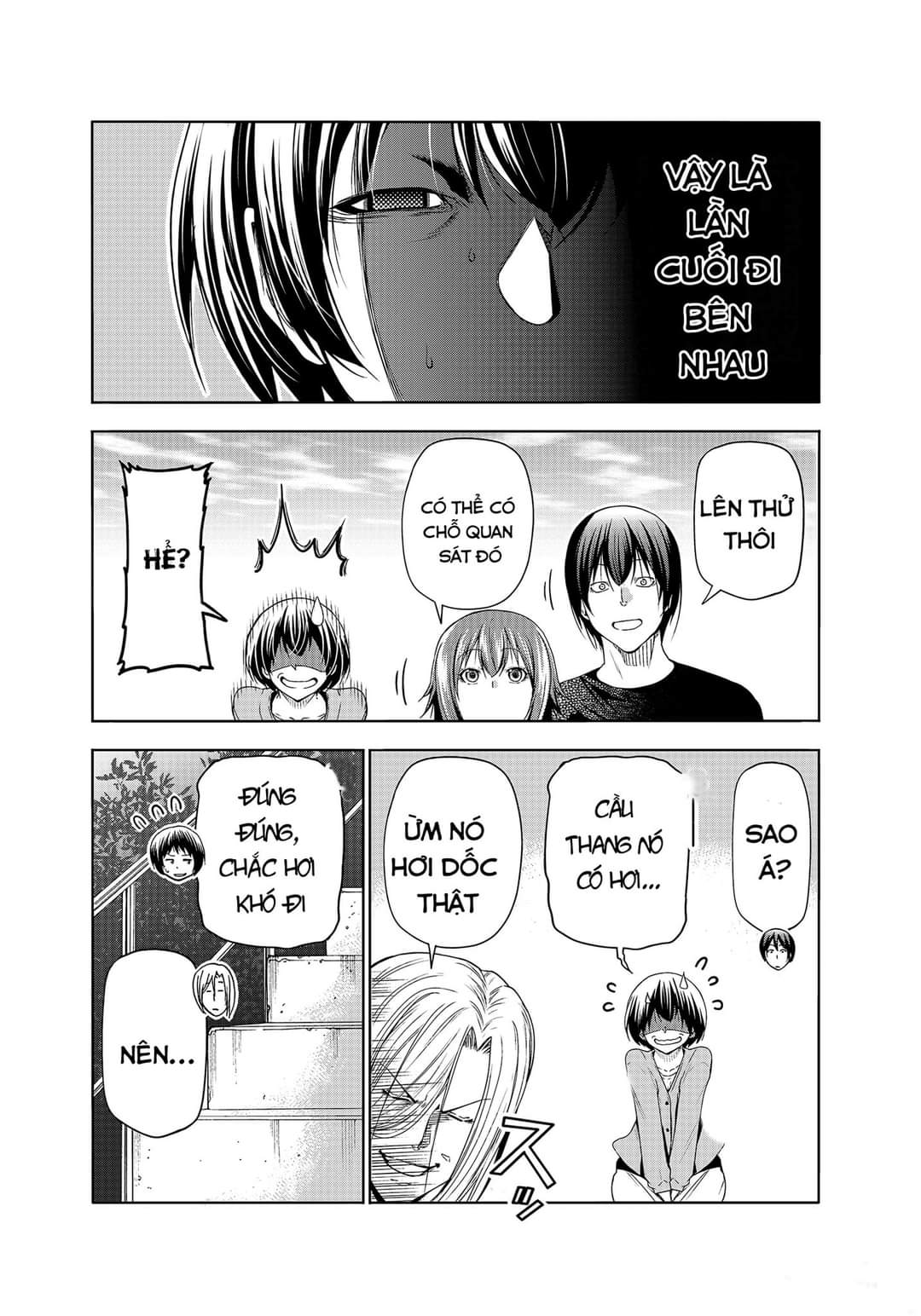 cô gái thích lặn - grand blue chapter 82 21