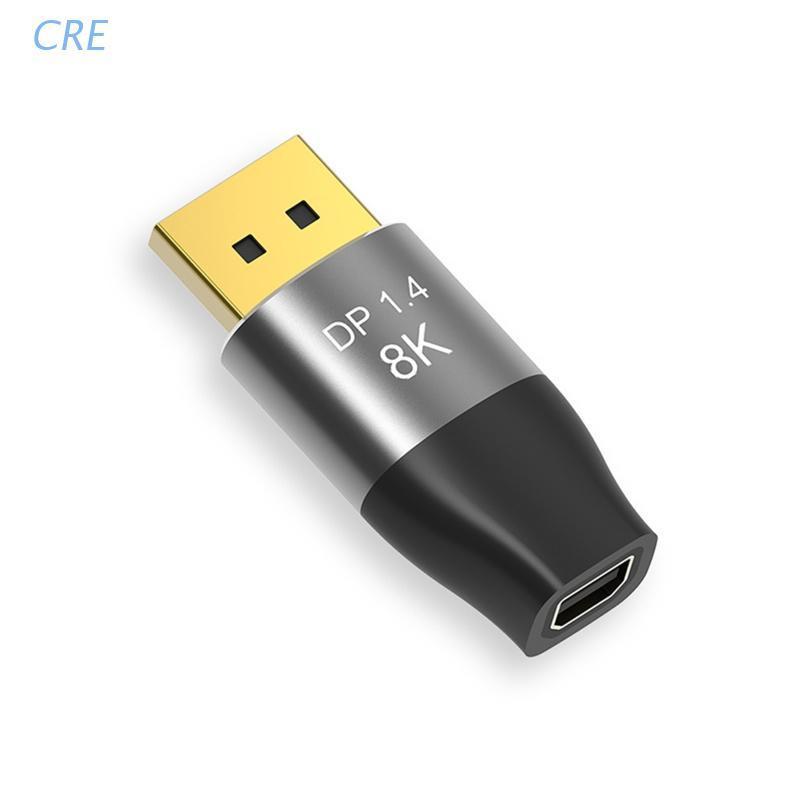 Đầu chuyển đổi MiniDP sang DisplayPort 8K DP1.4 cho máy tính laptop/điện thoại