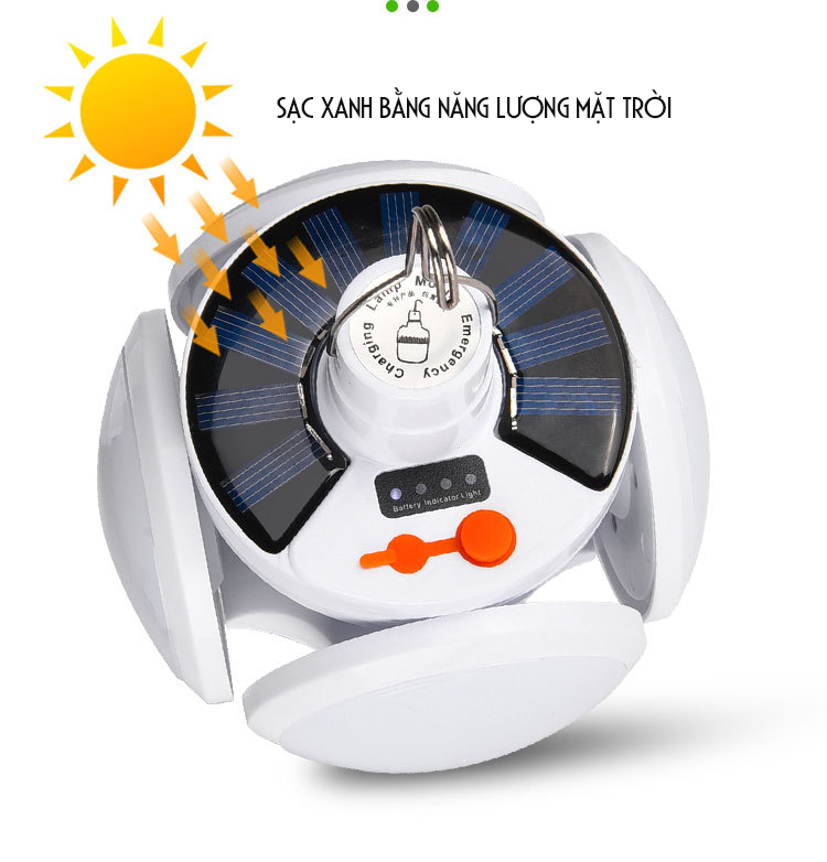 ĐÈN LED NĂNG LƯỢNG MẶT TRỜI, SẠC ĐIỆN NGOÀI TRỜI SÂN VƯỜN, CẮM TRẠI, TRỒNG CÂY, HỘI CHỢ