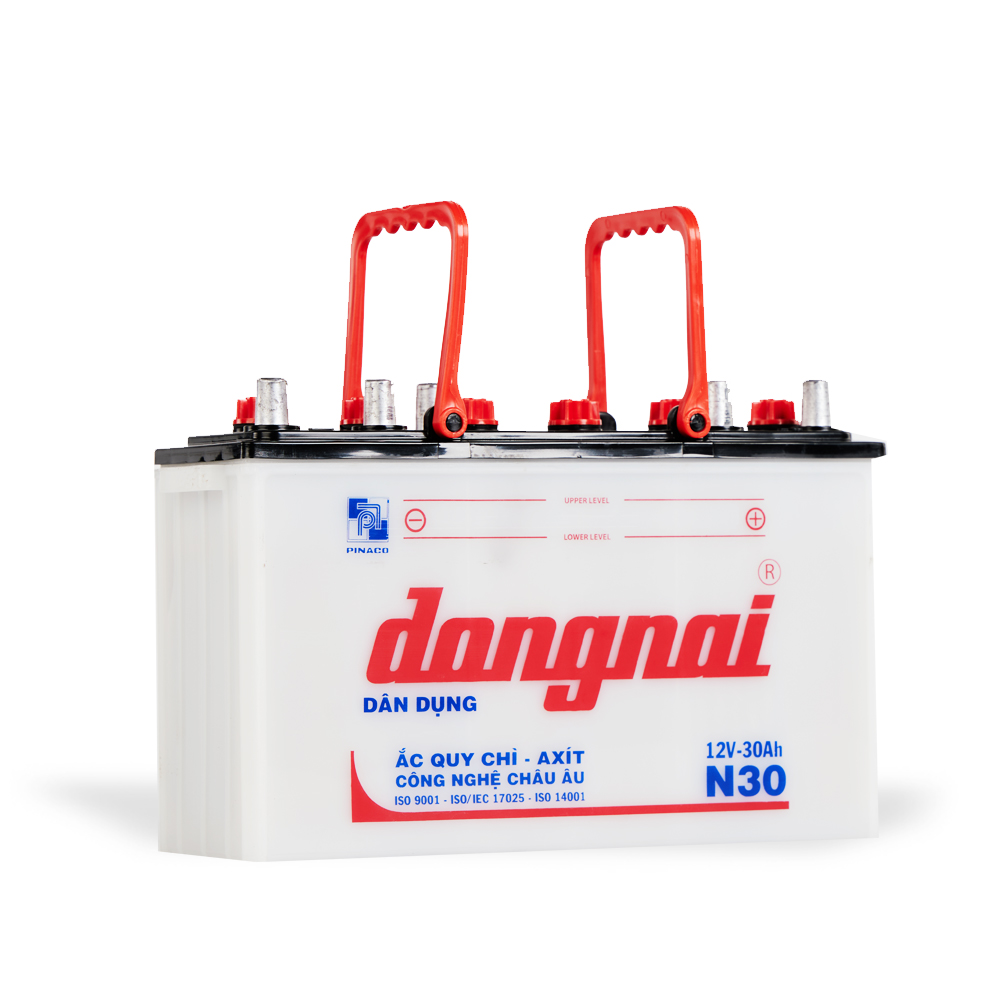 Ắc quy Dân dụng Đồng Nai N30 | 12V - 30Ah