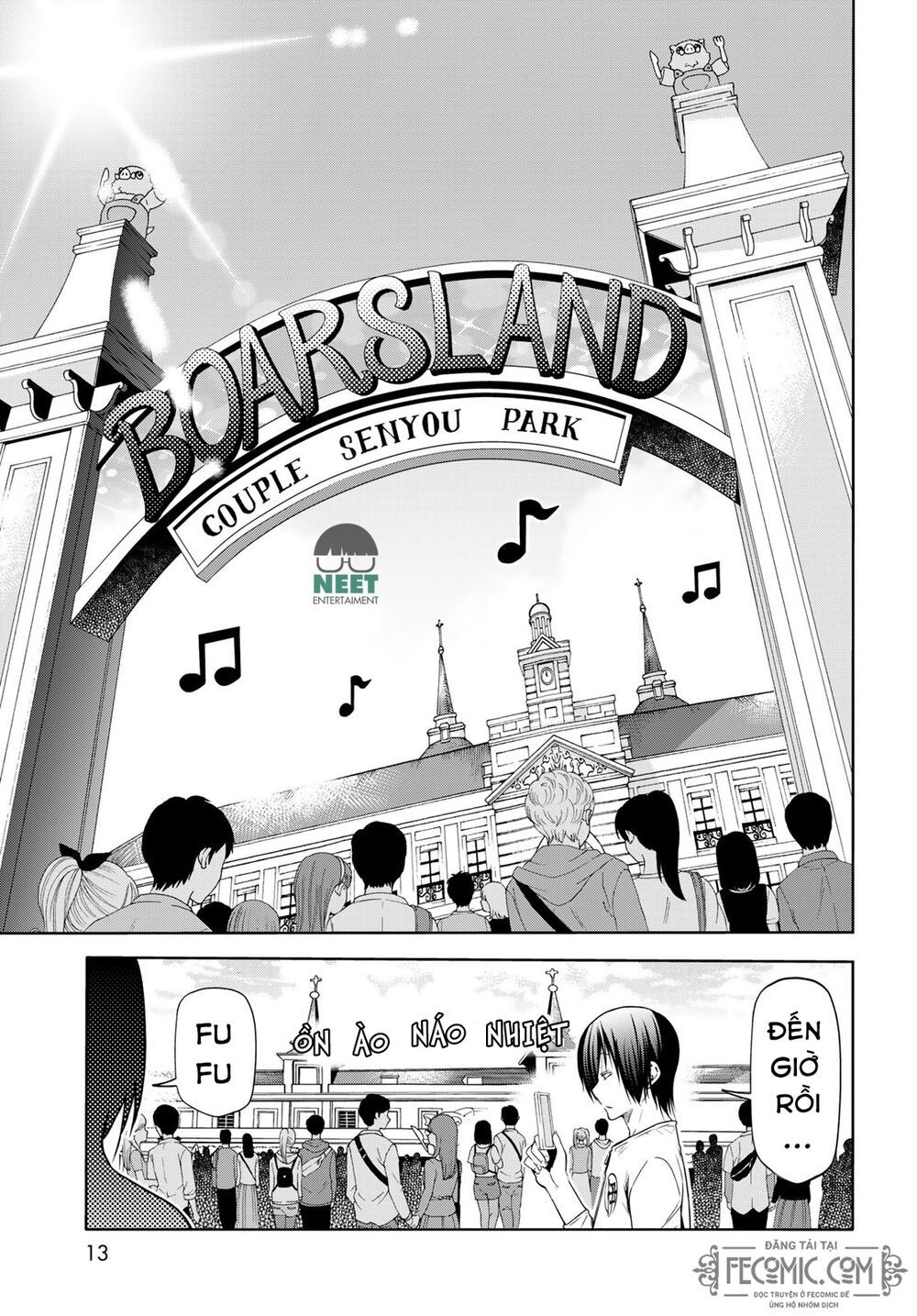 cô gái thích lặn - grand blue chapter 78 10