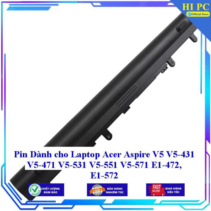 Pin Dành cho Laptop Acer Aspire V5 V5-431 V5-471 V5-531 V5-551 V5-571 E1-472 E1-572 - Hàng Nhập Khẩu