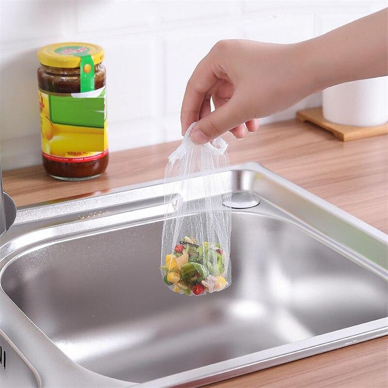 Set 100 Túi Lưới Lọc Rác Cho Bồn Rửa Chén