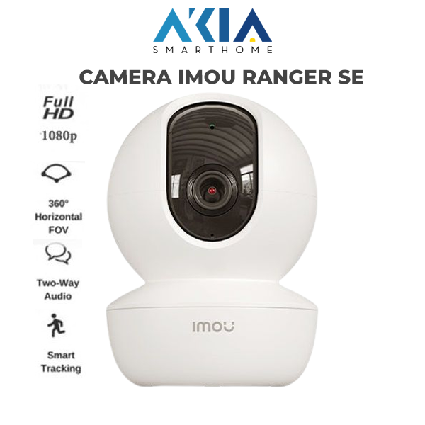 Camera IMOU Ranger SE phiên bản 2MP A23 xoay 360 kết nối wifi , Theo dõi chuyển động, Bảo hành 2 năm - Hàng chính hãng