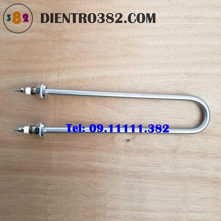 Thanh nhiệt chữ U công suất 4kw, 5kw, 6kw may so nhiệt chữ U chất liệu inox 304 cho nồi phở, nồi hấp và đun nước sôi