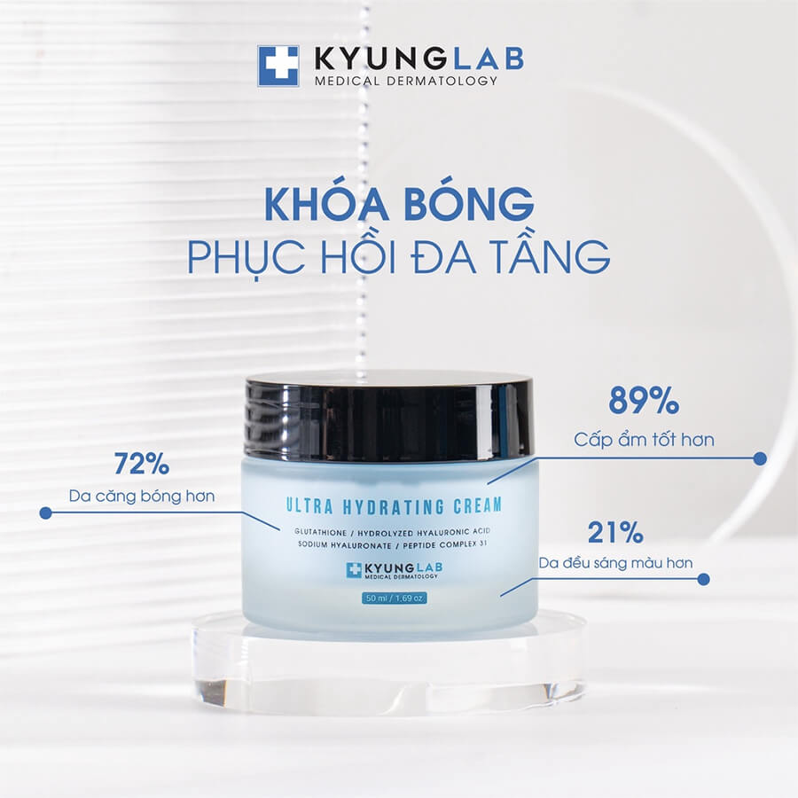 Kem Dưỡng Khóa Ẩm Kyung Lab Ultra Hydrating Cream 50ml