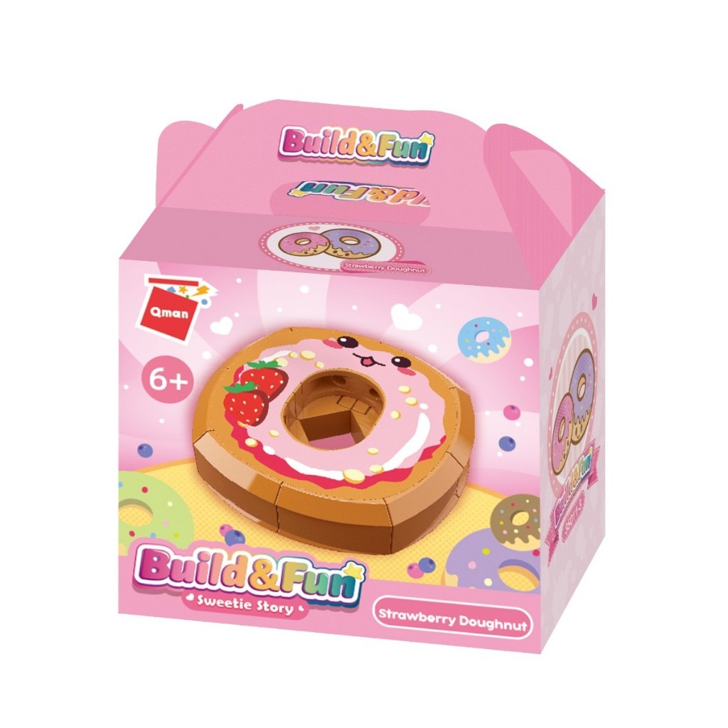 Đồ chơi - QMAN - 35011 Đồ chơi xếp hình Build &amp; Fun - Sweetie Story ngọt ngào