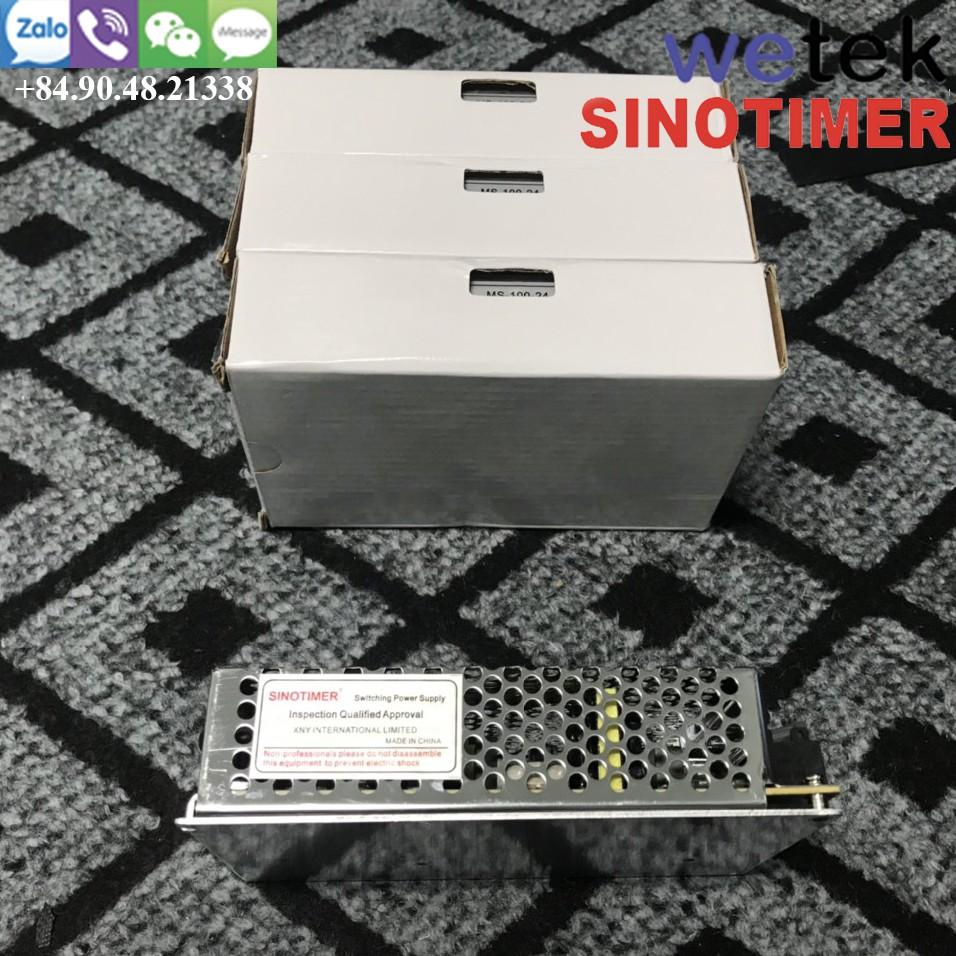 Nguồn tổ ong chất lượng cao Sinotimer MS series 100W 24Vdc 4.5A 100~240Vac, 2 đầu ra 24Vdc, bảo hành 12 tháng