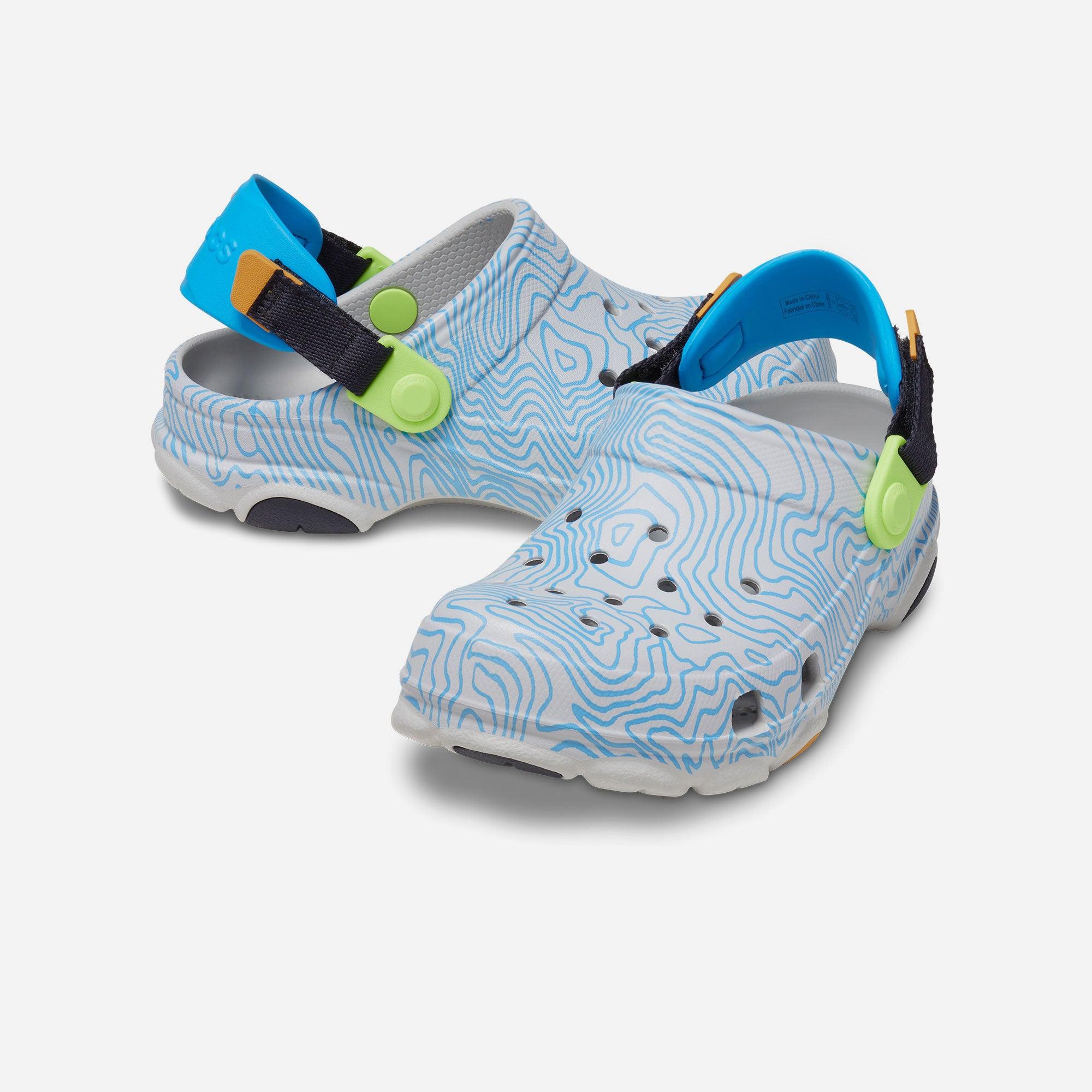 Giày lười trẻ em Crocs All Terrain Topographic - 208312-1FS