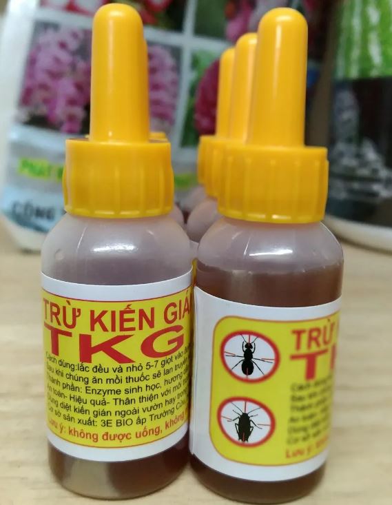 THUỐC TRỪ KIẾN GIÁN SINH HỌC TKG BIO, DIỆT TẬN Ổ 10ML