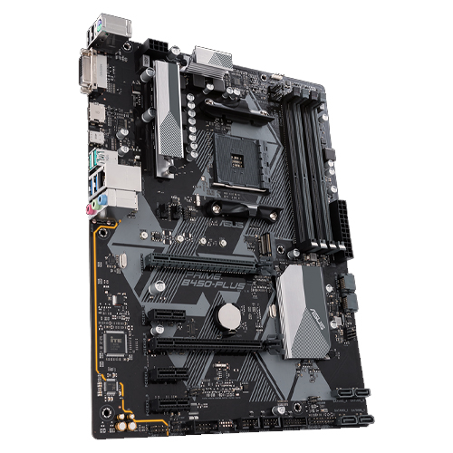 Bo mạch chủ Main ASUS PRIME B450-PLUS Socket AMD AM4 - Hàng Chính Hãng