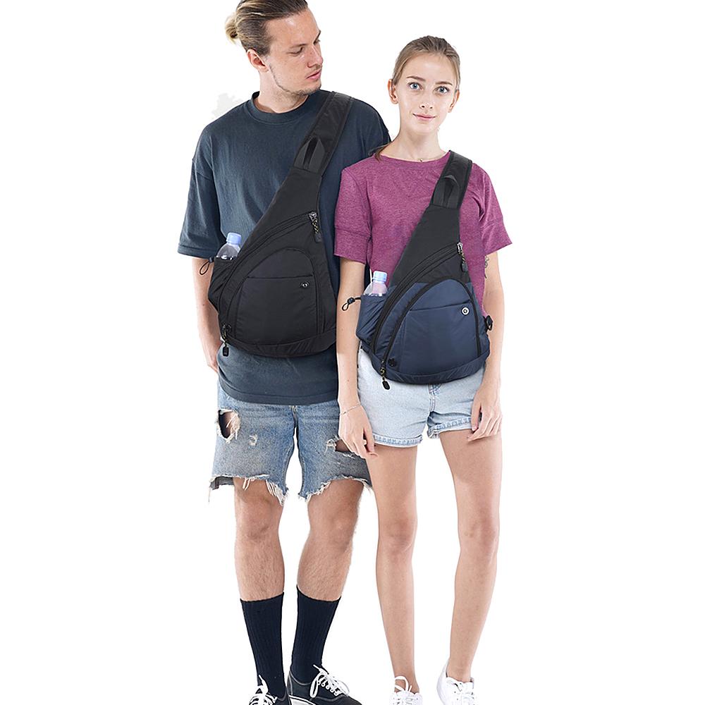 Balo sling đeo vai để đi xe đạp, thể thao ngoài trời, đi bộ đường dài, chạy