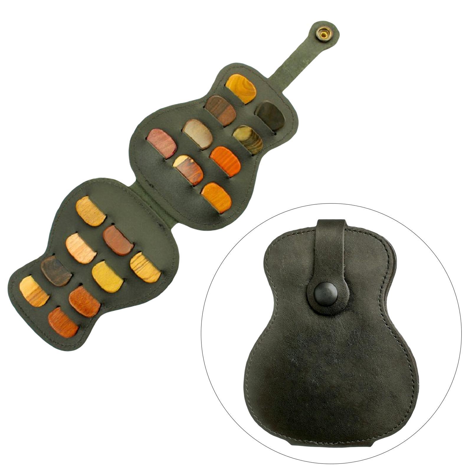 Guitar Pick Holder Case Plectrum Holder Guitar Picks Holder Case for Electric Guitar