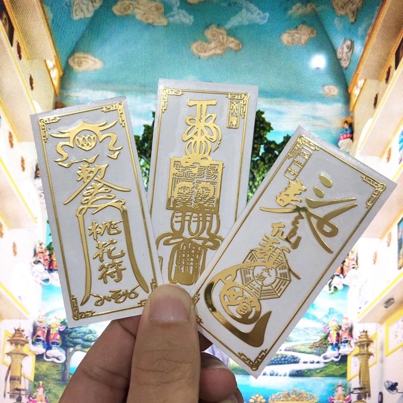 Bộ 3 Miếng Dán Tình Duyên Đẹp Lung Linh, Phù Hợp Dán Mặt Lưng Điện Thoại Rất Sang Trọng