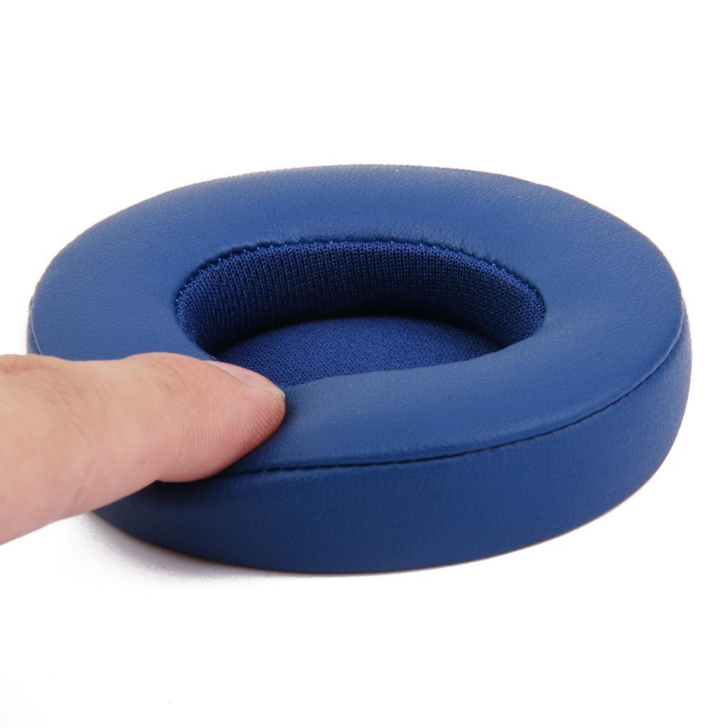 Replacement Ear Pads for SOLO 2.0 Headphones Blue